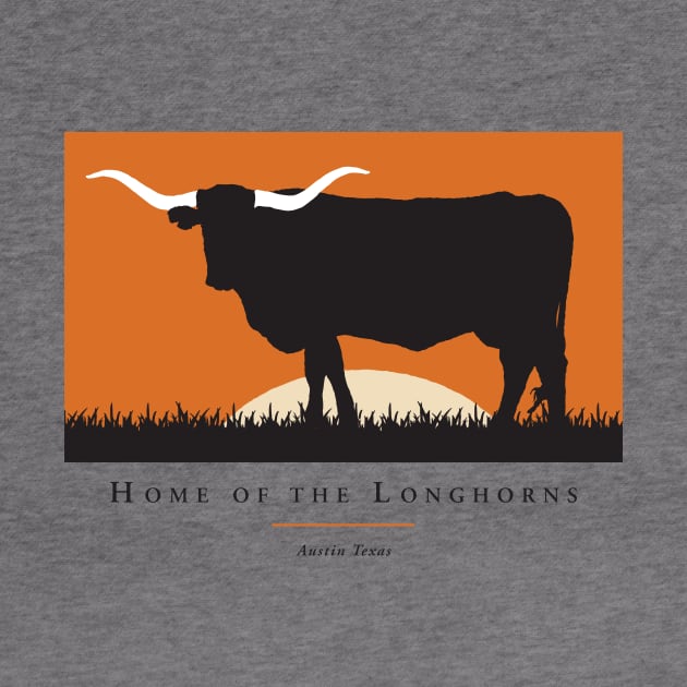 Home of the Longhorns by Retron